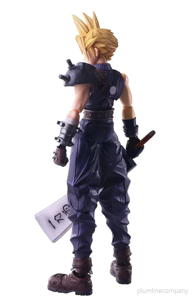 Final Fantasy VII Bring Arts Action Figur Cloud Strife Hardedge Ver. 15 cm - Bild 3