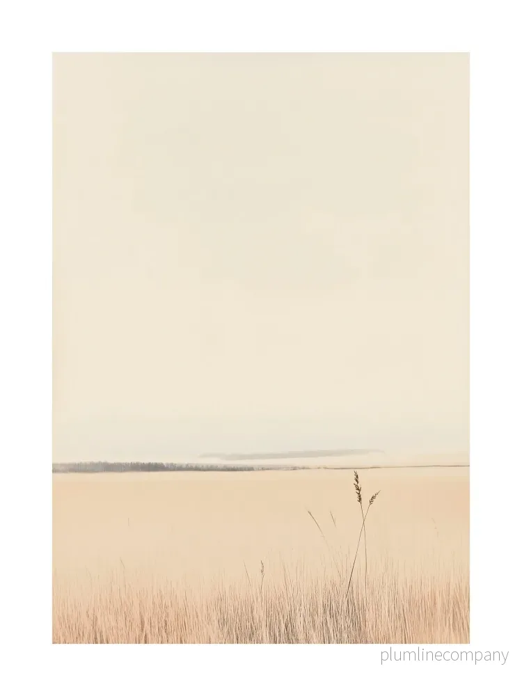 Calm Coastal Horizon Poster Calm Coastal Horizon Poster