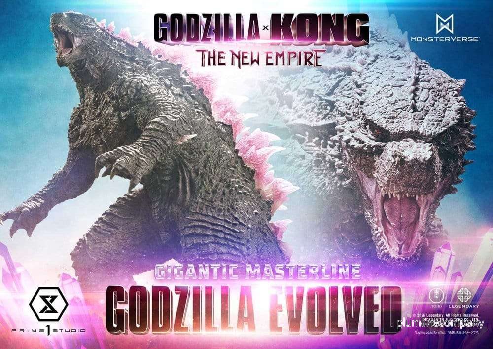 Godzilla x Kong: The New Empire (Film) Gigantic Masterline Series staty Godzilla Evolved Bonus Ver. 93 cm - Bild 2