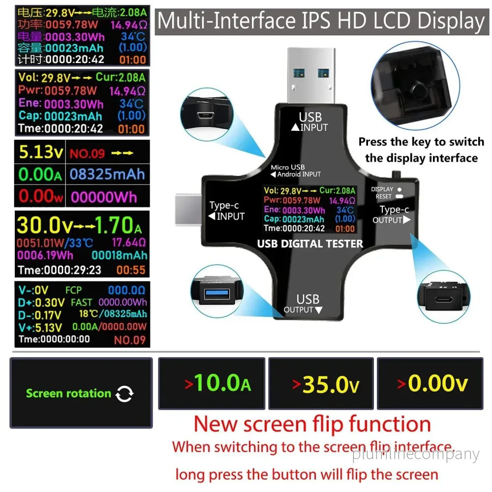 NÖRDIC USB digitaltester för att mäta strömflödet - Bild 2