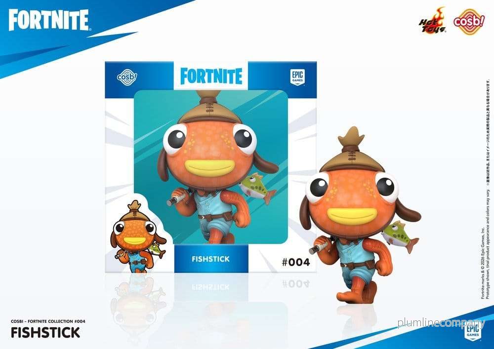 Fortnite Cosbi minifigur Fishstick 8 cm - Bild 2