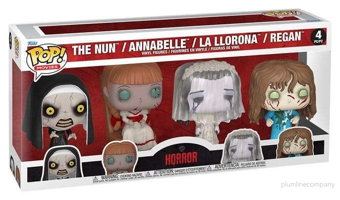 Warner Brothers Bitty POP! Vinylfigurer 4-Pack Horror - Bild 2