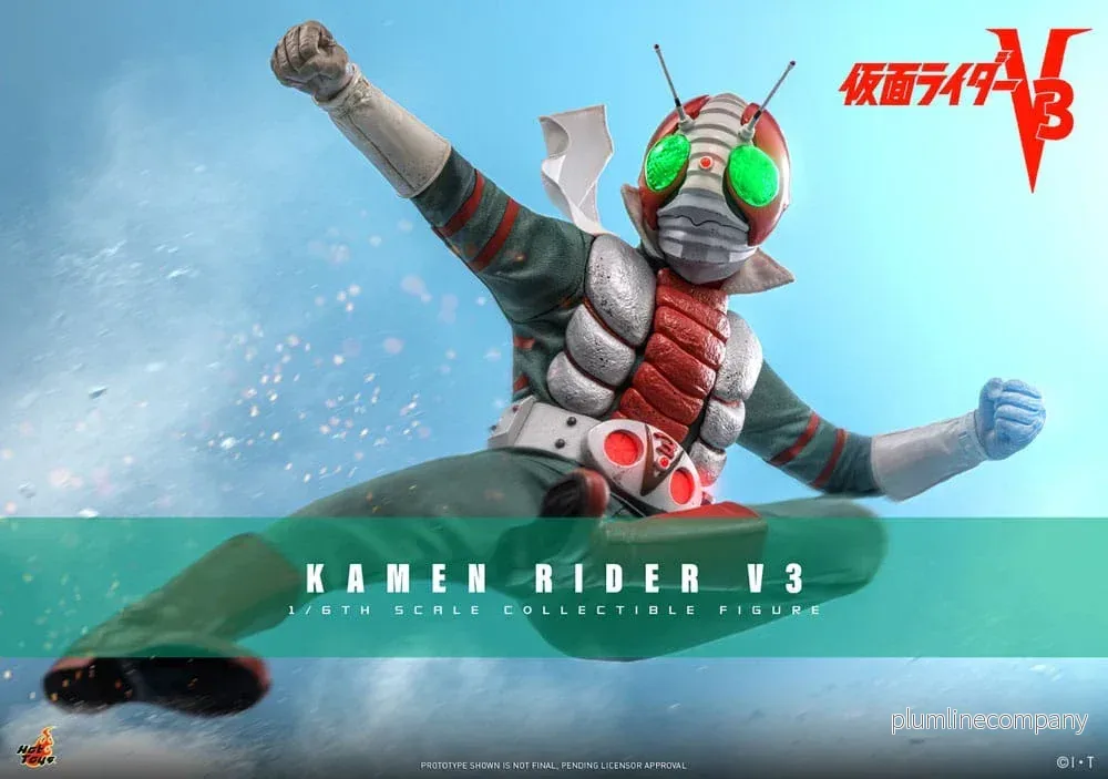 Kamen Rider V3 1/6 Kamen Rider V3 30 cm - Samlarfigur - Bild 3