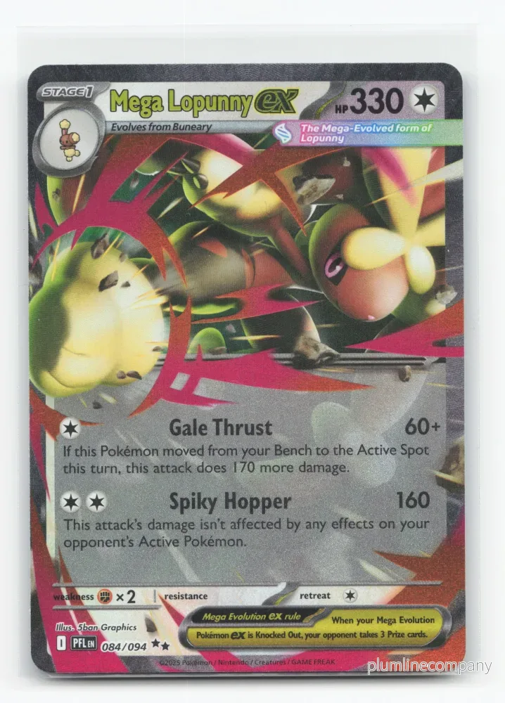 Mega Lopunny ex 084/094 – Phantasmal Flames Mega Lopunny ex 084/094 – Phantasmal Flames