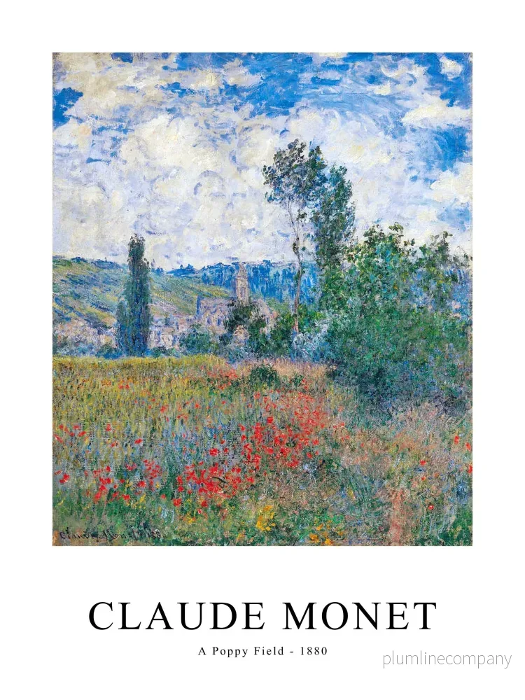 A Poppy Field Poster