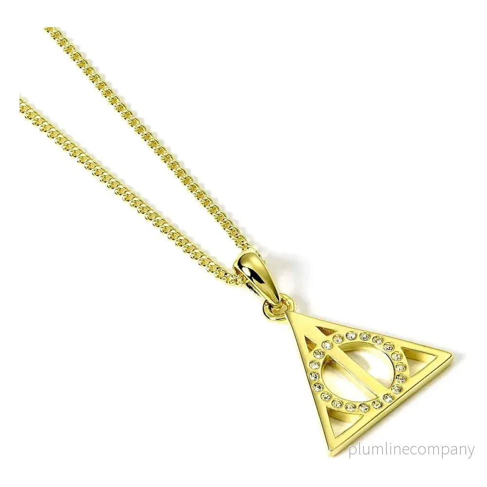 Harry Potter Halsband Dödsreliker (Guldpläterad) - Bild 2