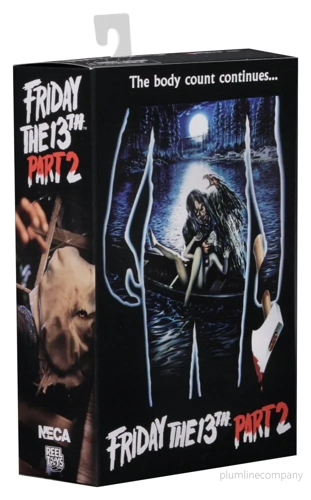 Fredagen den 13:e Del 2 Actionfigur Ultimata Jason 18 cm - Bild 3