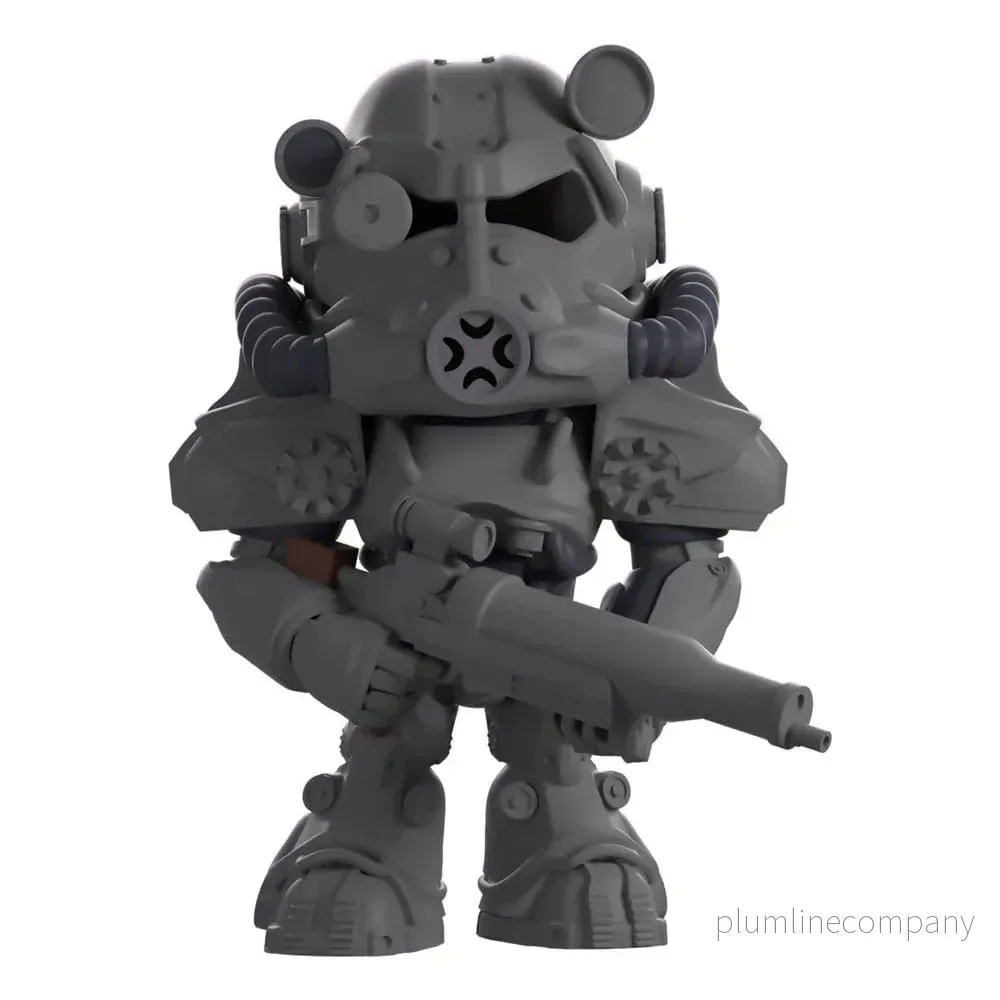Fallout Figur T-60 Power Armor 11 cm