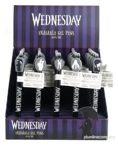 Wednesday Raderbara Gelpennor Svart Display (30)