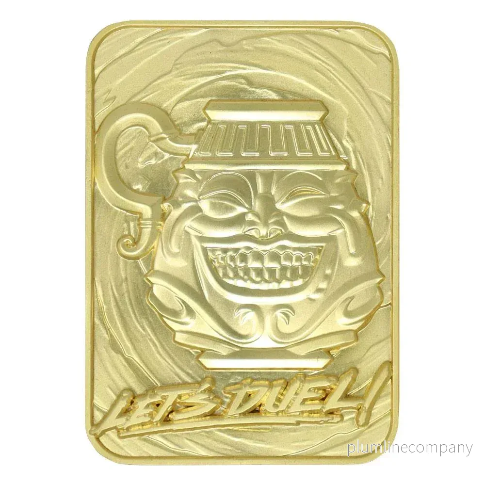 Yu-Gi-Oh! Replica Kort – Pot of Greed (Guldpläterad)