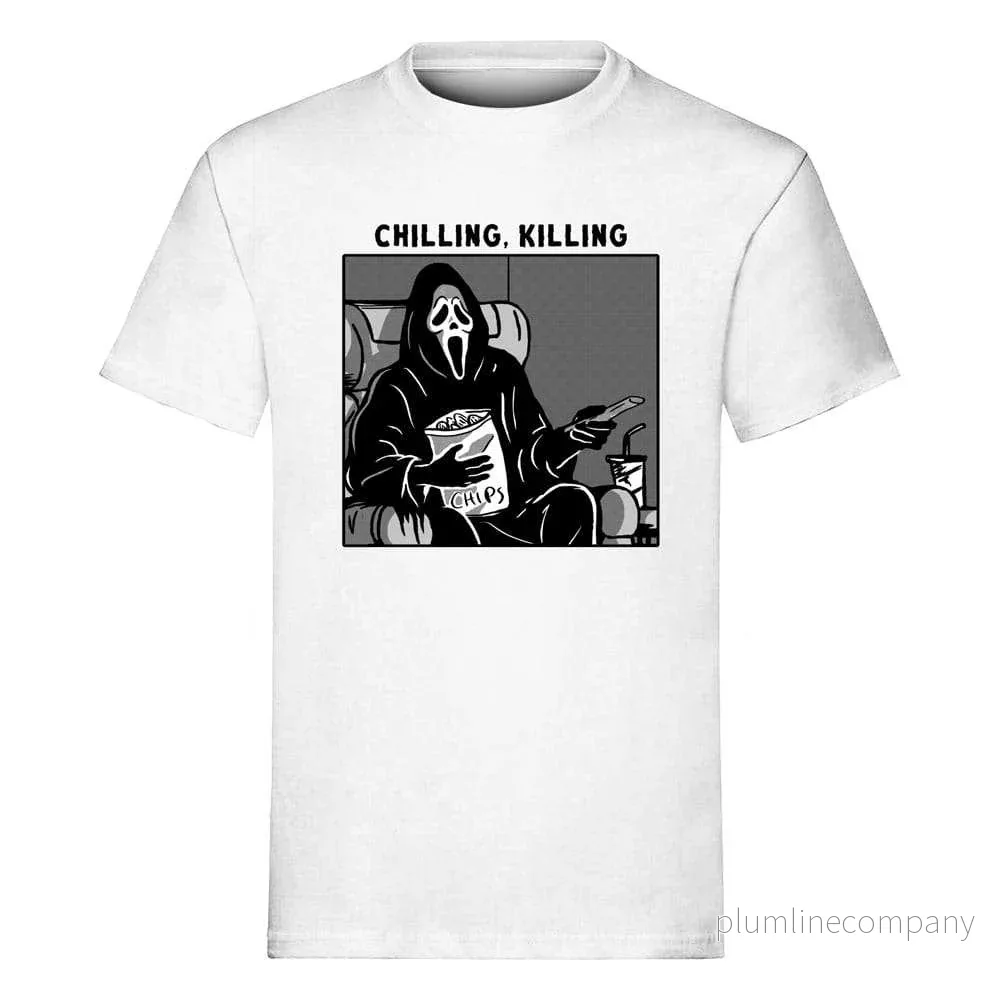 Scream T-Shirt Ghost Face Chilling, Killing