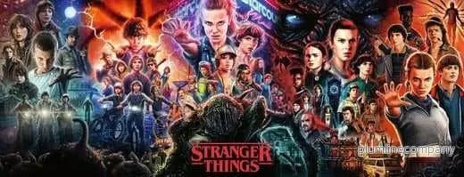 Stranger Things Jigsaw Puzzle - See You On The Other Side (Panorama, 1000 bitar) - Bild 3