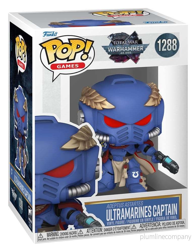 Warhammer 40,000 POP! Games Figur Ultramarines Captain 9 cm - Bild 2