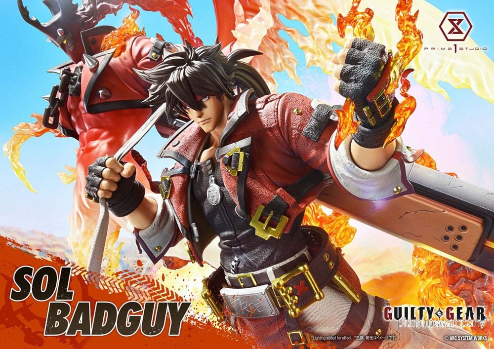 Guilty Gear -STRIVE- Ultimate Premium Masterline Series staty 1/4 Sol Badguy Version 82 cm - Bild 2