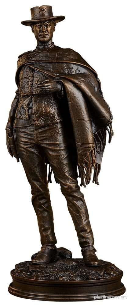 The Good, The Bad and the Ugly staty The Man with No Name (Faux Bronze) 39 cm The Good, The Bad and the Ugly staty The Man with No Name (Faux Bronze) 39 cm
