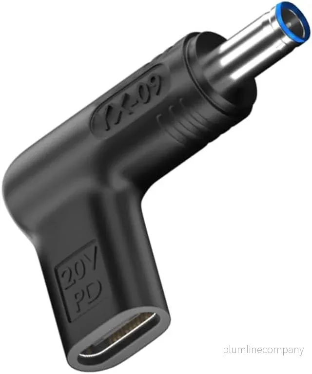 NÖRDIC USB-C till DC 4.5×3.0mm adapter 100W 12-20V för HP-laptops
