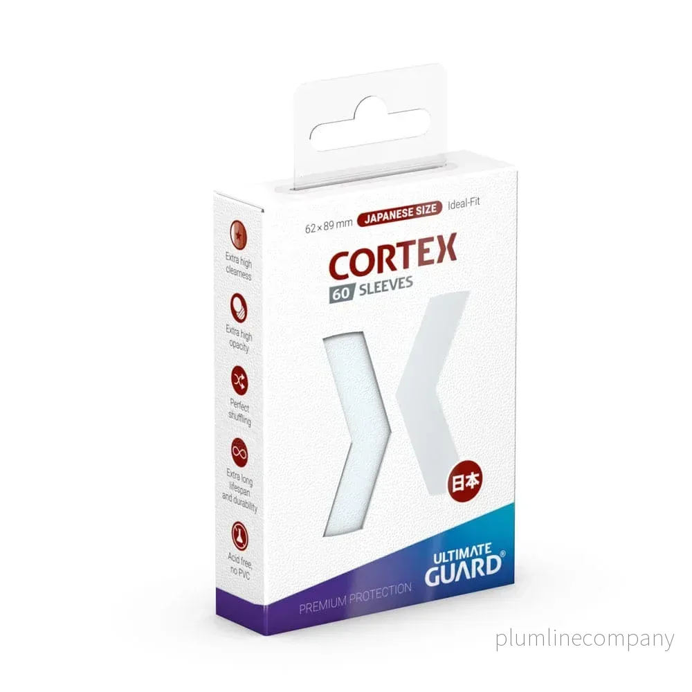 Ultimate Guard CORTEX Sleeves Japansk Storlek (60) - Transparenta - Bild 2