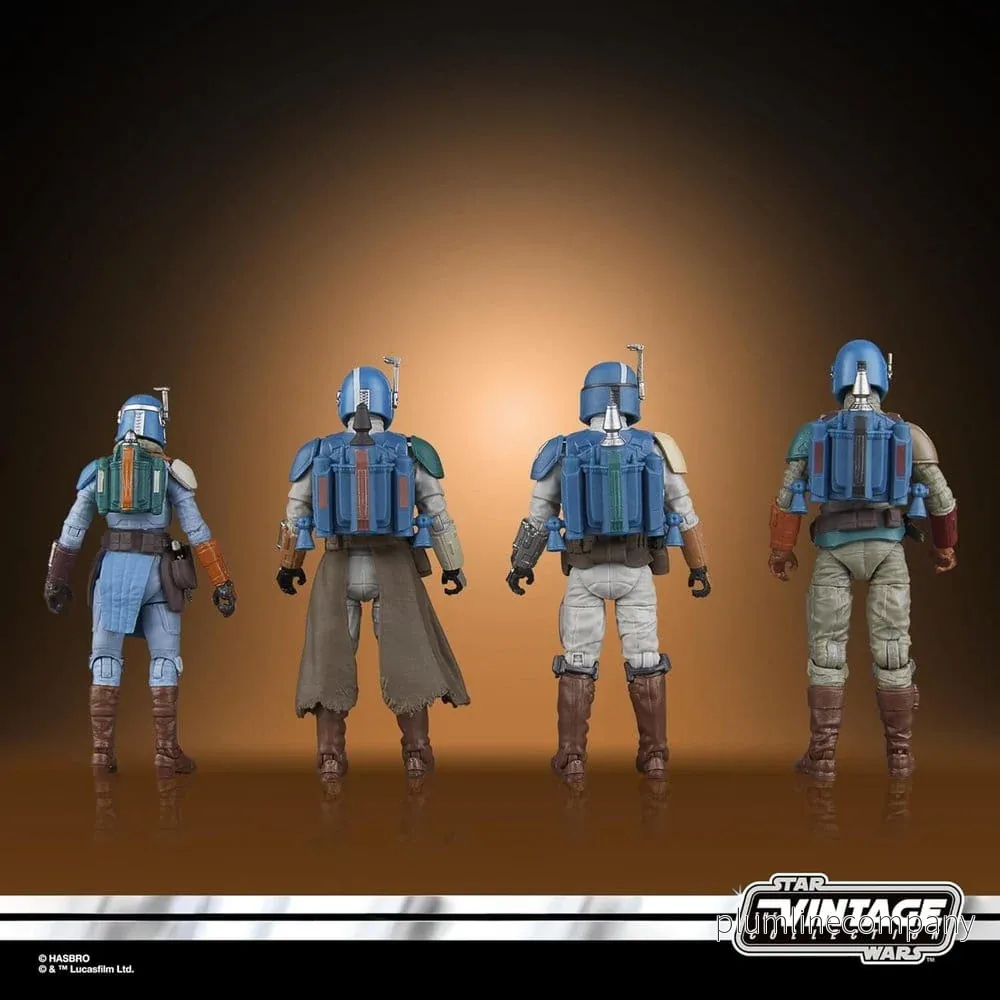 Star Wars The Mandalorian Vintage Collection Action Figur 4-Pack Mandalorian Shriek-Hawk 10 cm - Bild 3