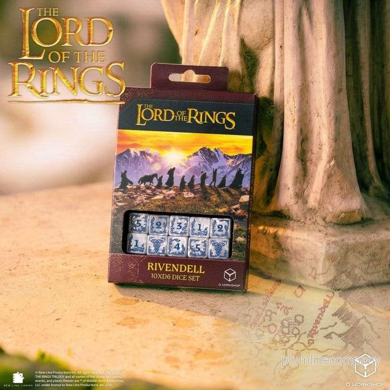 The Lord of the Rings – 10 D6-tärningar Rivendell (Stone) - Bild 2