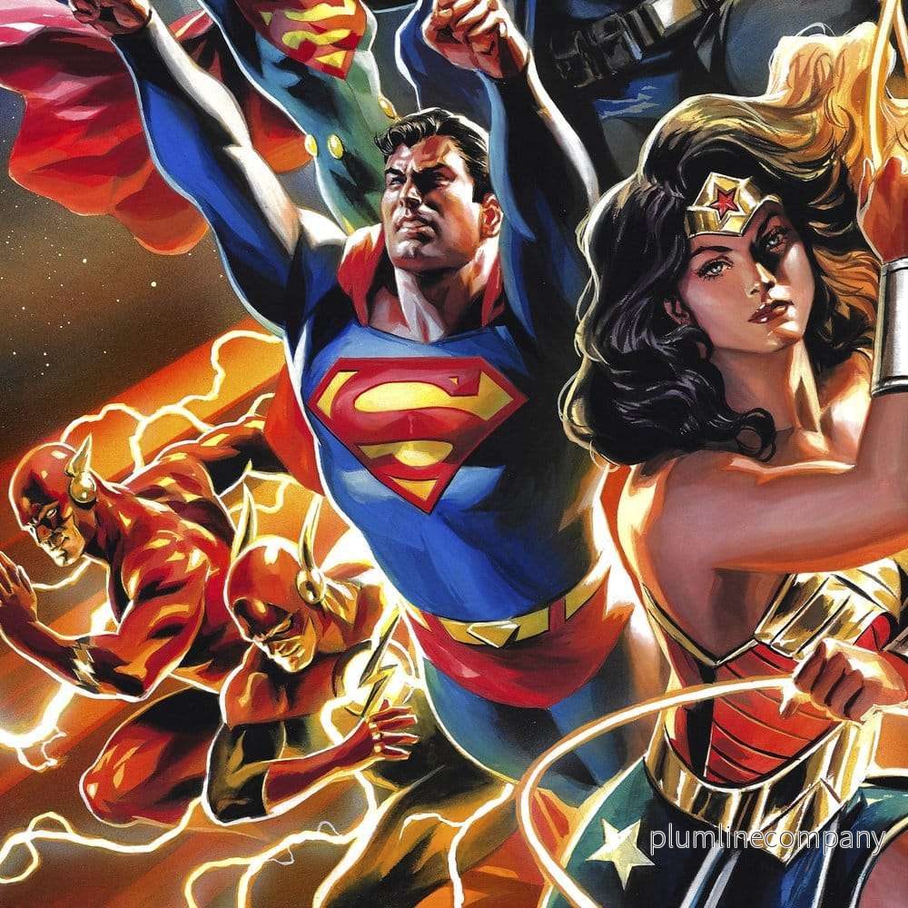 DC Comics Fine Art Print Justice League Unlimited 46 x 61 cm – oramad - Bild 3