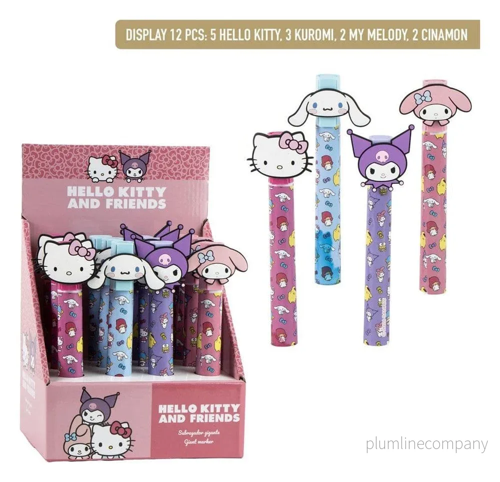 Sanrio Stor Highlighter-display (12) Hello Kitty Sanrio Stor Highlighter-display (12) Hello Kitty