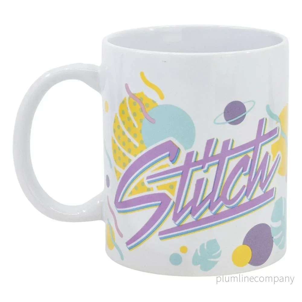 Lilo & Stitch Mug med Hawaiiansk Blomma 325 ml - Bild 3