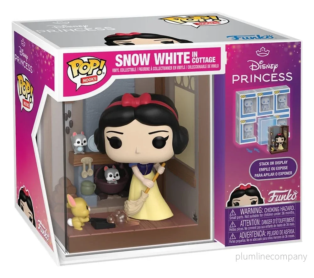 Snövit POP! Nooks Figur Dvärghus 9 cm - Bild 3