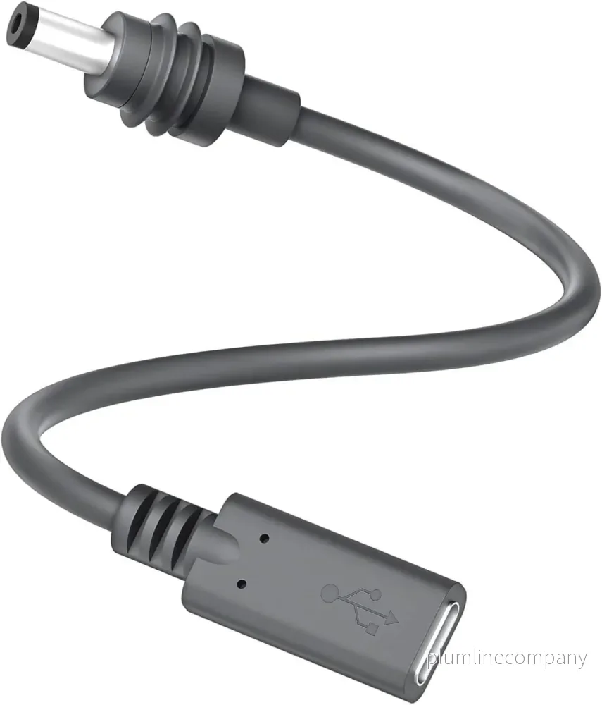 Starlink Mini DC 5,5×2,1mm hane till USB-C hona 20cm, vattentät, 60W PD-smartchip