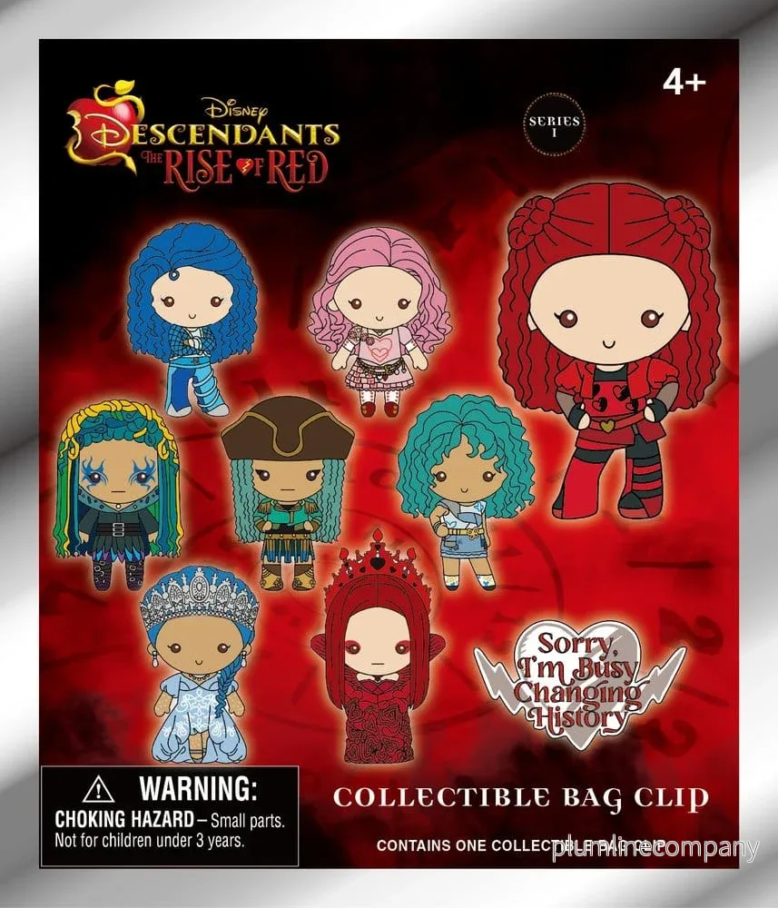 Descendants 3D-skumväskklämmor Serie 1 Display (24) - Bild 3