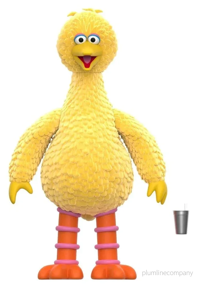 Sesame Street ReAction Actionfigur Stor Fågel (Fluffig) - Bild 2