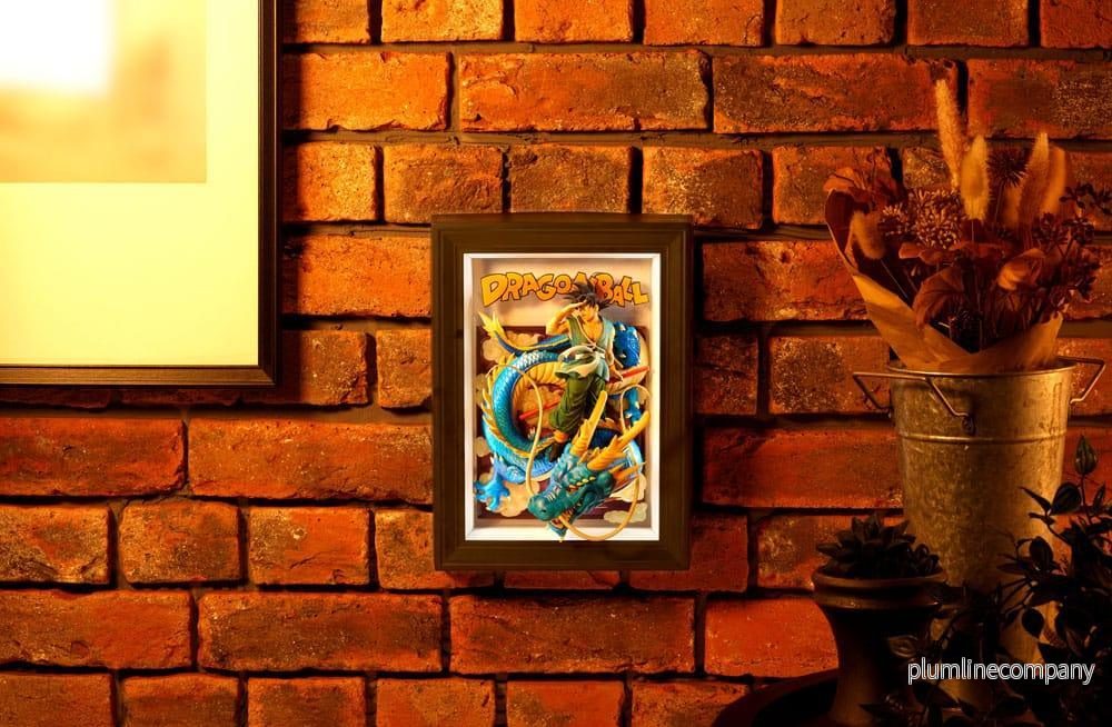 Dragon Ball Z Tamashii Art 3D Relief Picture Son Goku & Dragon 27 cm - Bild 3
