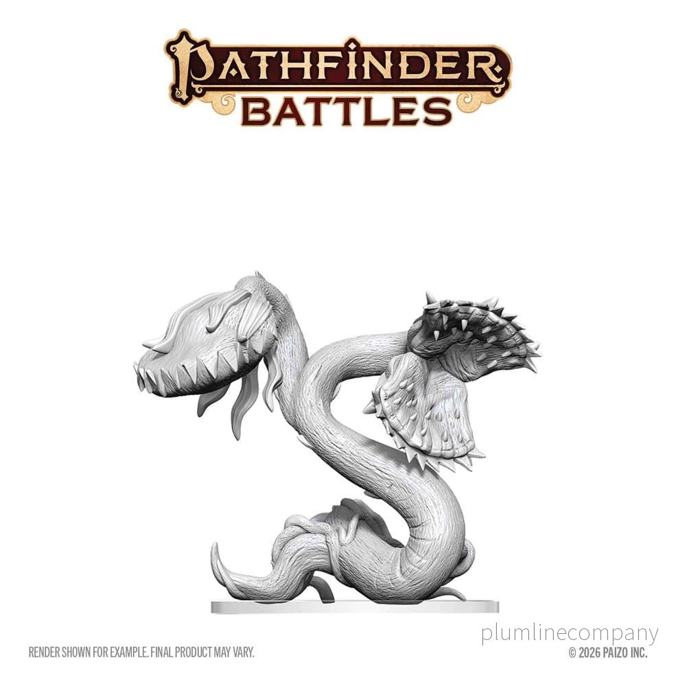 Pathfinder Battles Deep Cuts Omålade Minifigur Snapping Flytrap 15 cm - Bild 3