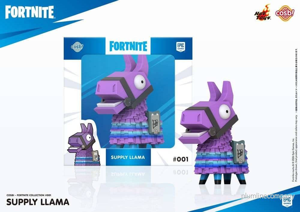 Fortnite Cosbi minifigur Supply Llama 8 cm - Bild 2