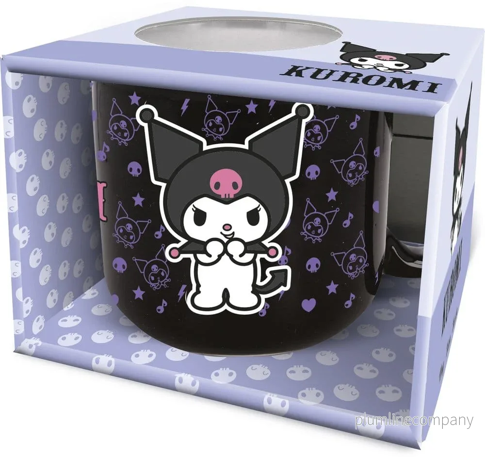 Sanrio Mugg Kuromi 414 ml Keramik Officiellt Licensierad Sanrio Mugg Kuromi 414 ml Keramik Officiellt Licensierad