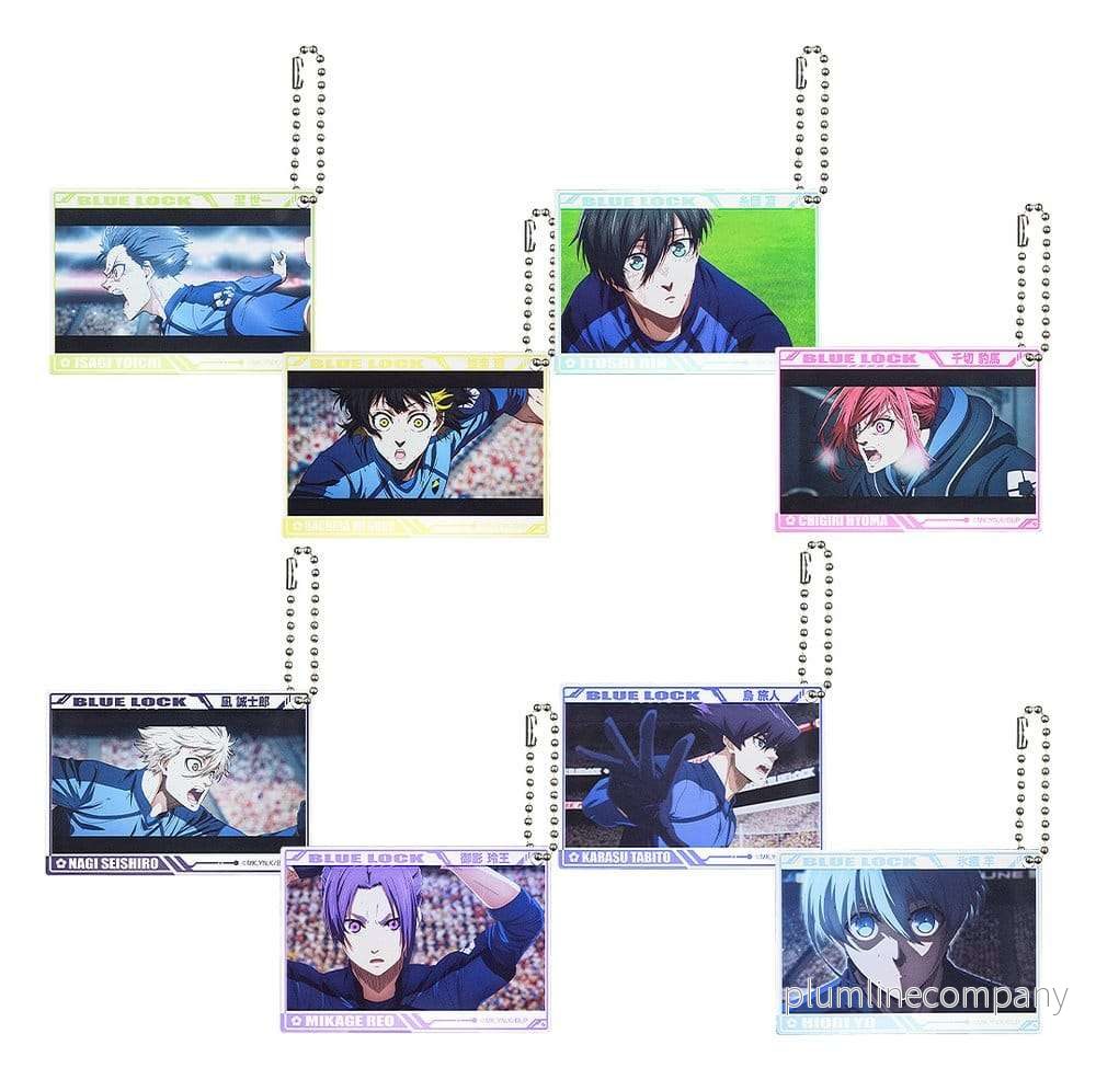 Blue Lock Akryl Nyckelringsblindbox Sortiment (8 stycken) Blue Lock Akryl Nyckelringsblindbox Sortiment (8 stycken)