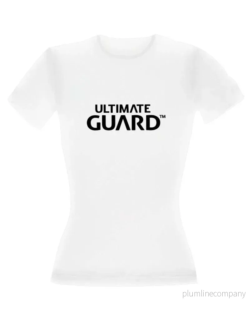 Ultimate Guard Ladies T-Shirt Wordmark White Ultimate Guard Ladies T-Shirt Wordmark White