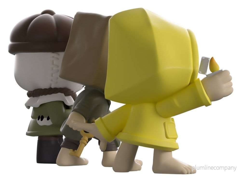 Little Nightmares II Minitooz 3-Pack Mono, Six & Hunter 6–7 cm - Bild 3