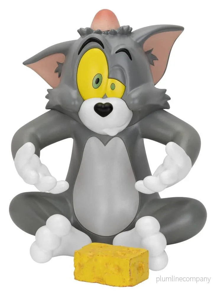 Tom och Jerry Vinyl Sparbössa Liten Serie Tom-Ostfälla! 25 cm Tom och Jerry Vinyl Sparbössa Liten Serie Tom-Ostfälla! 25 cm