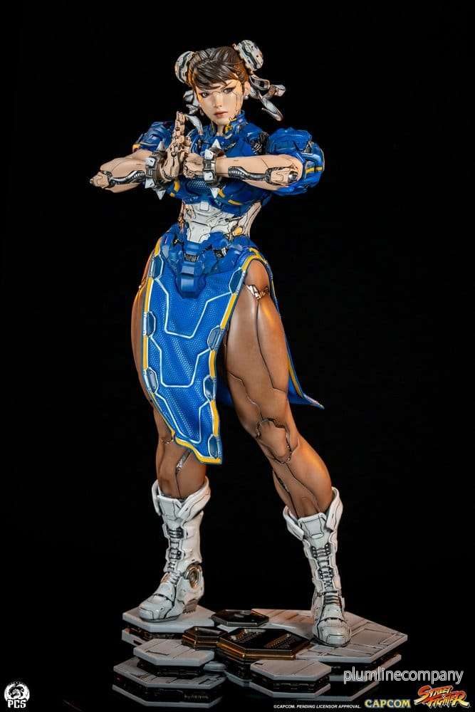 Street Fighter Staty 1/4 Chun-Li Android 47 cm - Bild 3
