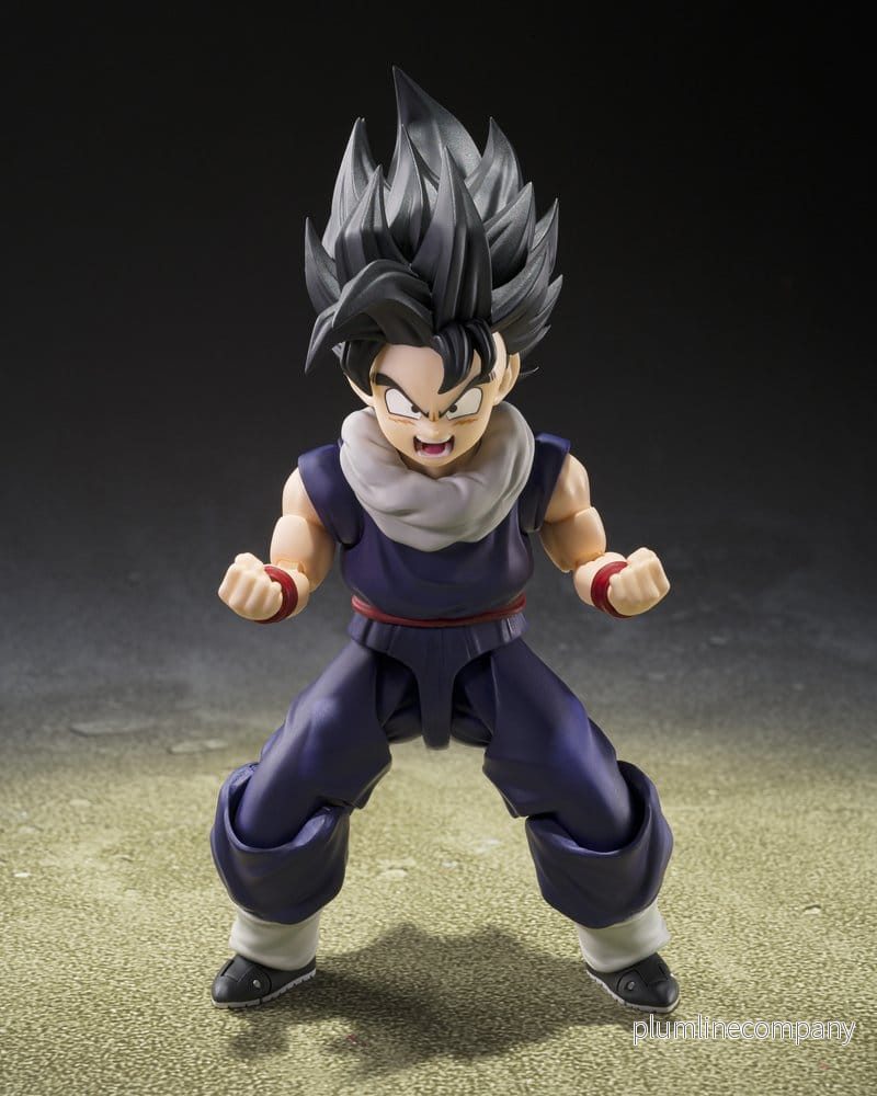 Dragon Ball Z S.H.Figuarts Actionfigur Son Gohan (Z-Fighters) (Begränsad upplaga Z-Fighters Gruppbas Ver. A) 11 cm - Bild 2