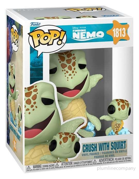 Finding Nemo POP! & Buddy Vinyl Figure Crush med Squirt 9 cm - Bild 2