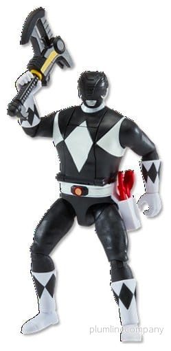 Mighty Morphin Power Rangers Säsong 2 Auto-Morphin Actionfigur Svarta Ranger - Bild 2