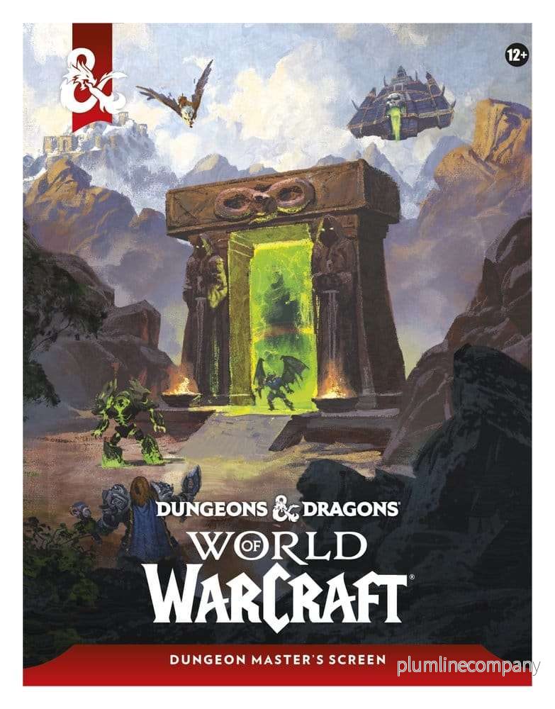 Dungeons & Dragons RPG World of Warcraft Dungeon Master’s Screen – engelsk version