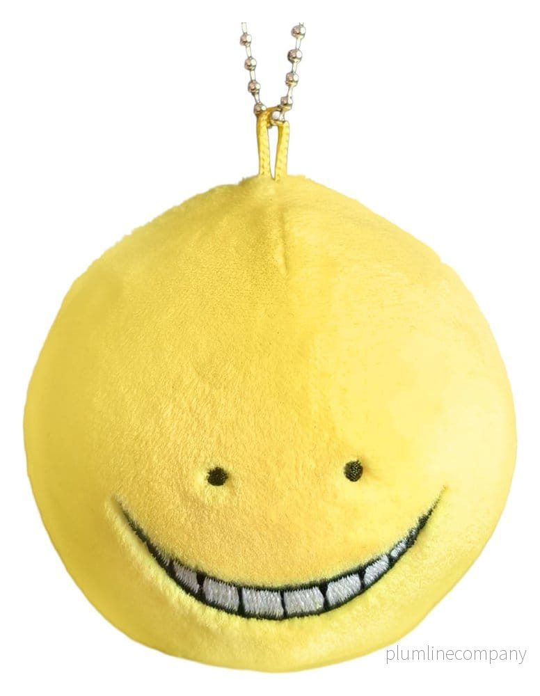 Assassination Classroom gosedjur Nyckelring Koro-sensei 6 cm Assassination Classroom gosedjur Nyckelring Koro-sensei 6 cm