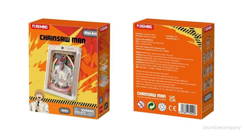 Chainsaw Man Mini Art Pins Blind Box Display (10) - Bild 3