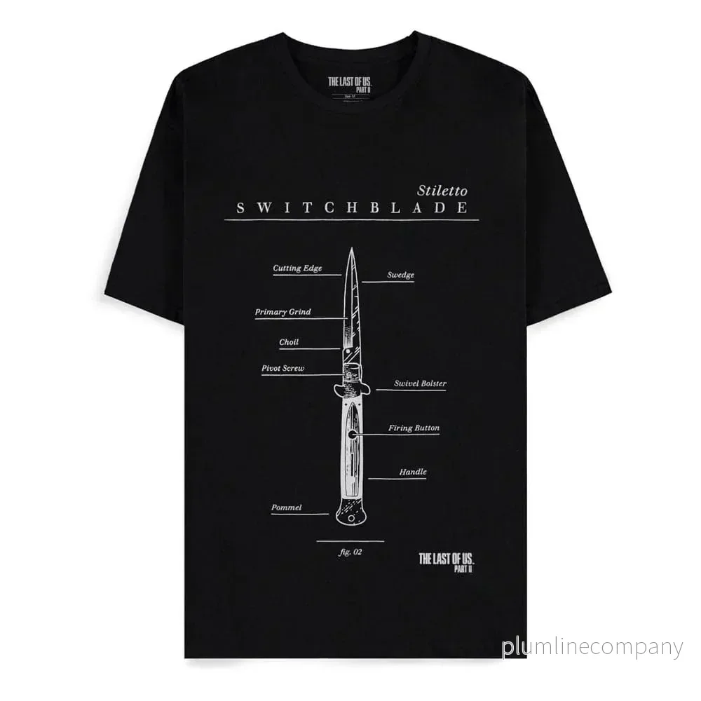 The Last of Us T-Shirt Switchblade – Officiellt Licensierad The Last of Us T-Shirt Switchblade – Officiellt Licensierad