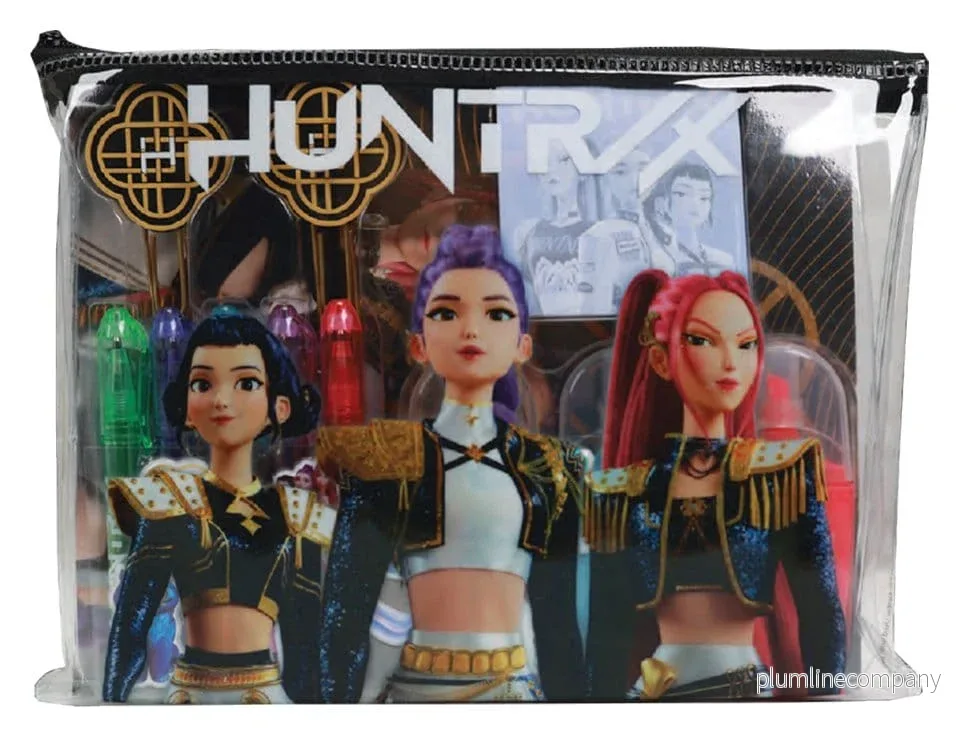 KPop Demon Hunters Skrivset 10-Pack Guld KPop Demon Hunters Skrivset 10-Pack Guld