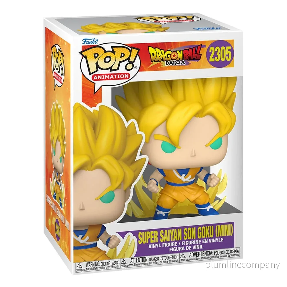 Dragon Ball Daima POP! Animation Figur SS Son Goku med Chase 9 cm Assortiment (6) - Bild 3