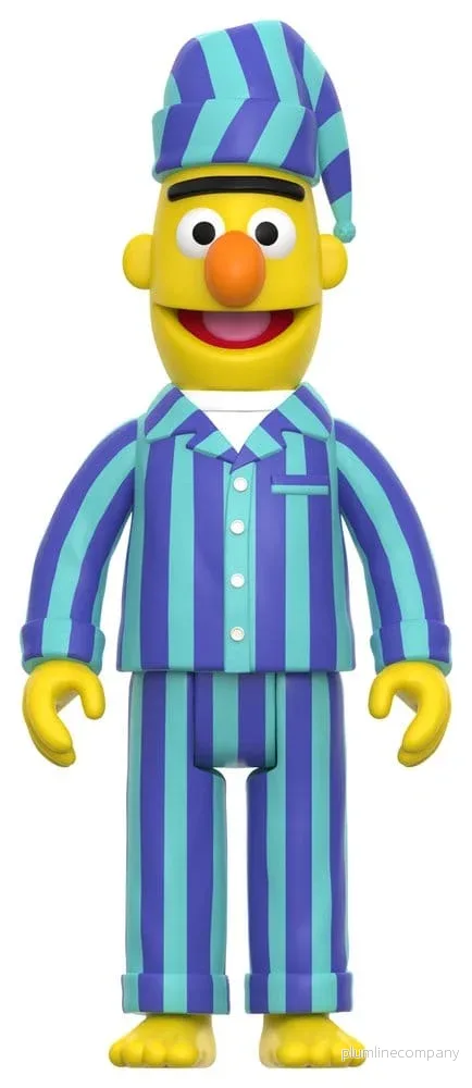 Sesame Street ReAction Action Figur Wave 06 Bert (PJ) 10 cm Sesame Street ReAction Action Figur Wave 06 Bert (PJ) 10 cm