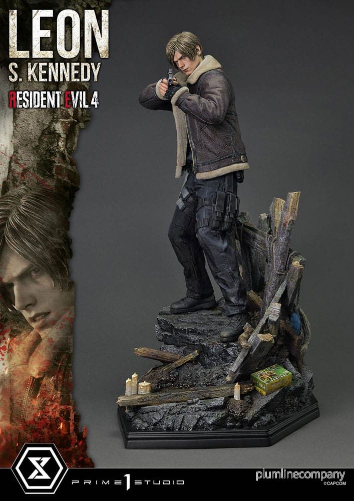 Resident Evil 4 Ultimate Premium Masterline Series staty 1/4 Leon S. Kennedy 64 cm Resident Evil 4 Ultimate Premium Masterline Series staty 1/4 Leon S. Kennedy 64 cm